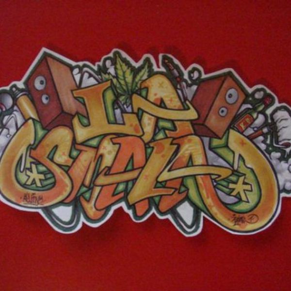 Detail Graffiti Nama Reza Nomer 29