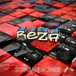 Detail Graffiti Nama Reza Nomer 30