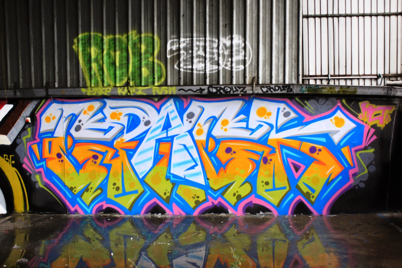 Detail Graffiti Nama Reza Nomer 37