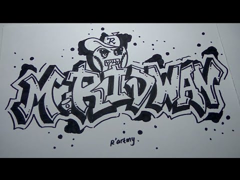 Graffiti Nama Ridwan - KibrisPDR