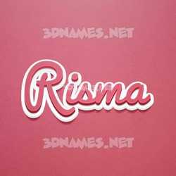 Detail Graffiti Nama Risma Nomer 6
