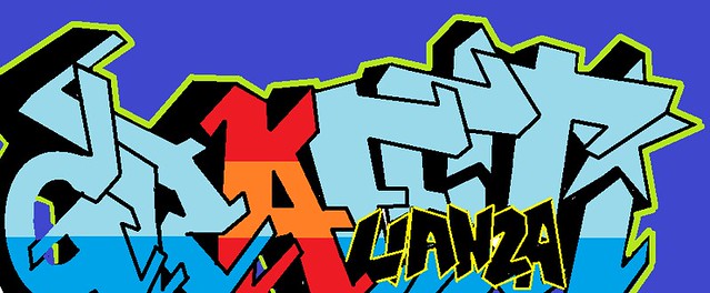 Detail Graffiti Nama Rizky Nomer 24