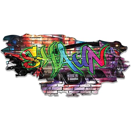 Detail Graffiti Name 3d Nomer 18