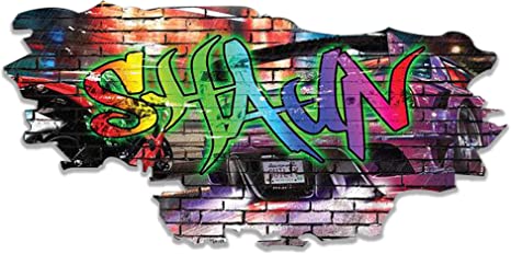 Detail Graffiti Name 3d Nomer 20