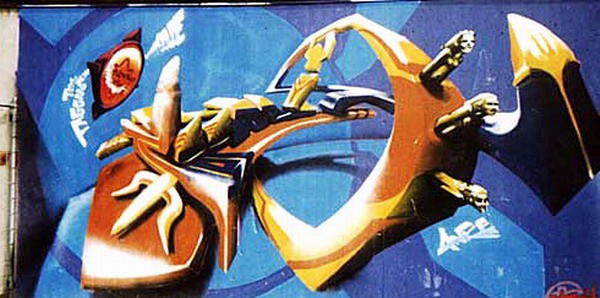 Detail Graffiti Name 3d Myf Nomer 52