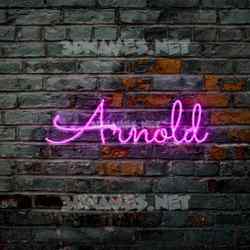 Detail Graffiti Name Arnold Nomer 5