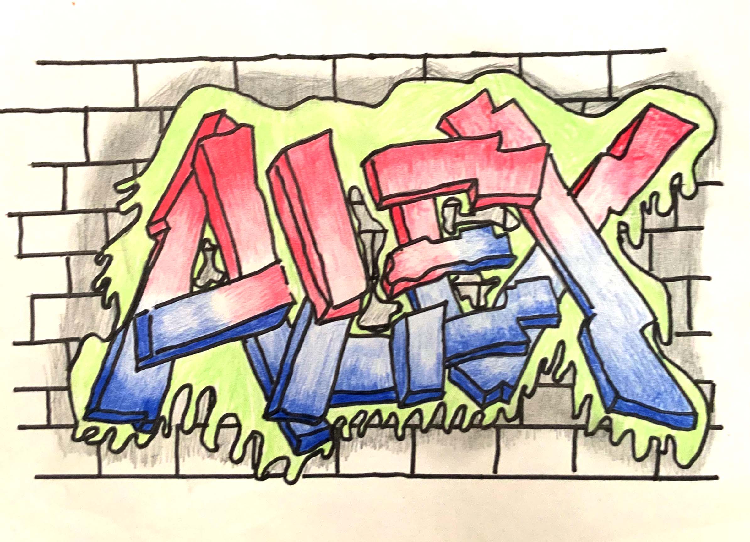 Graffiti Name Art - KibrisPDR