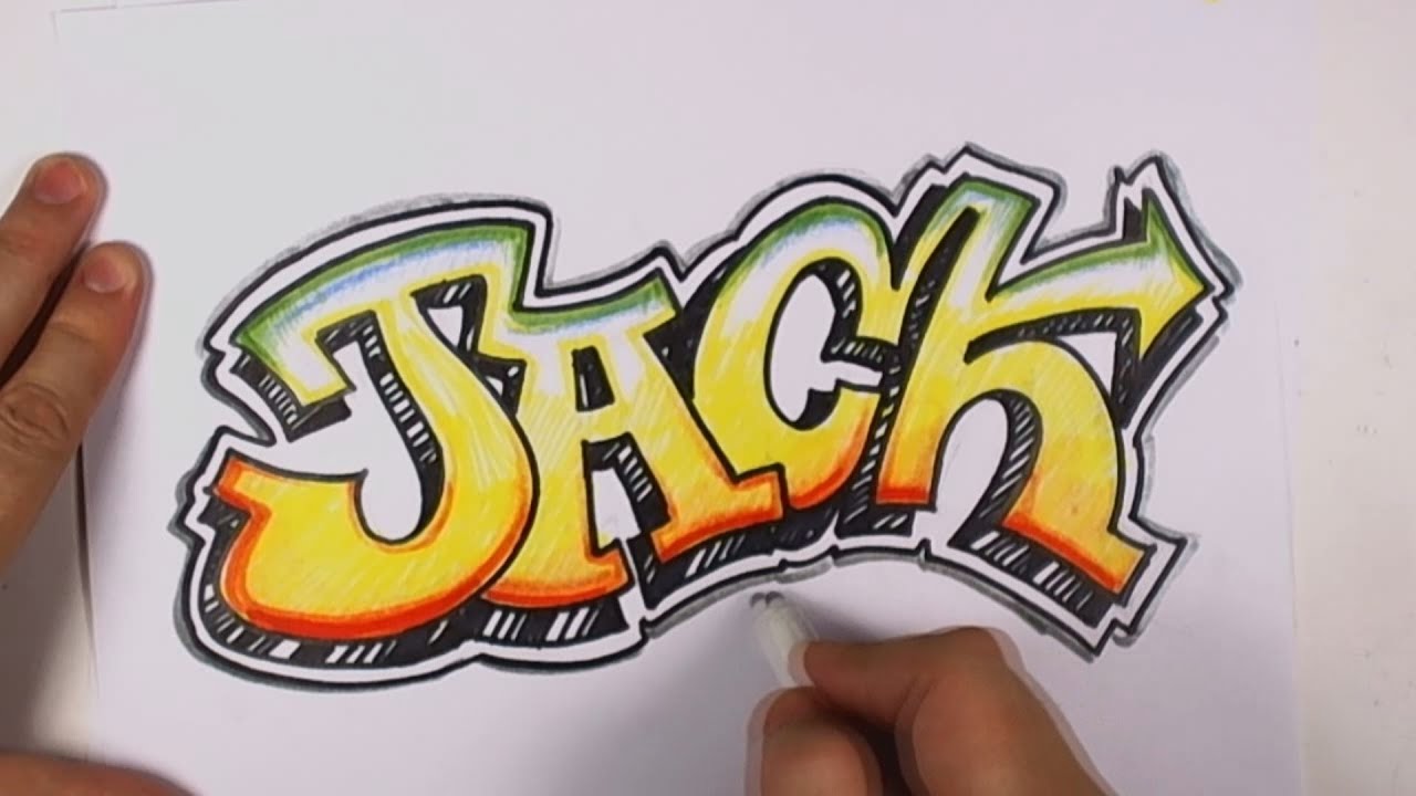 Detail Graffiti Name Art Nomer 12