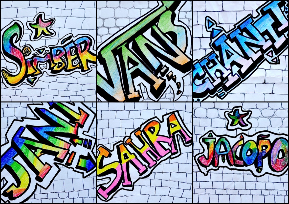 Detail Graffiti Name Art Nomer 24