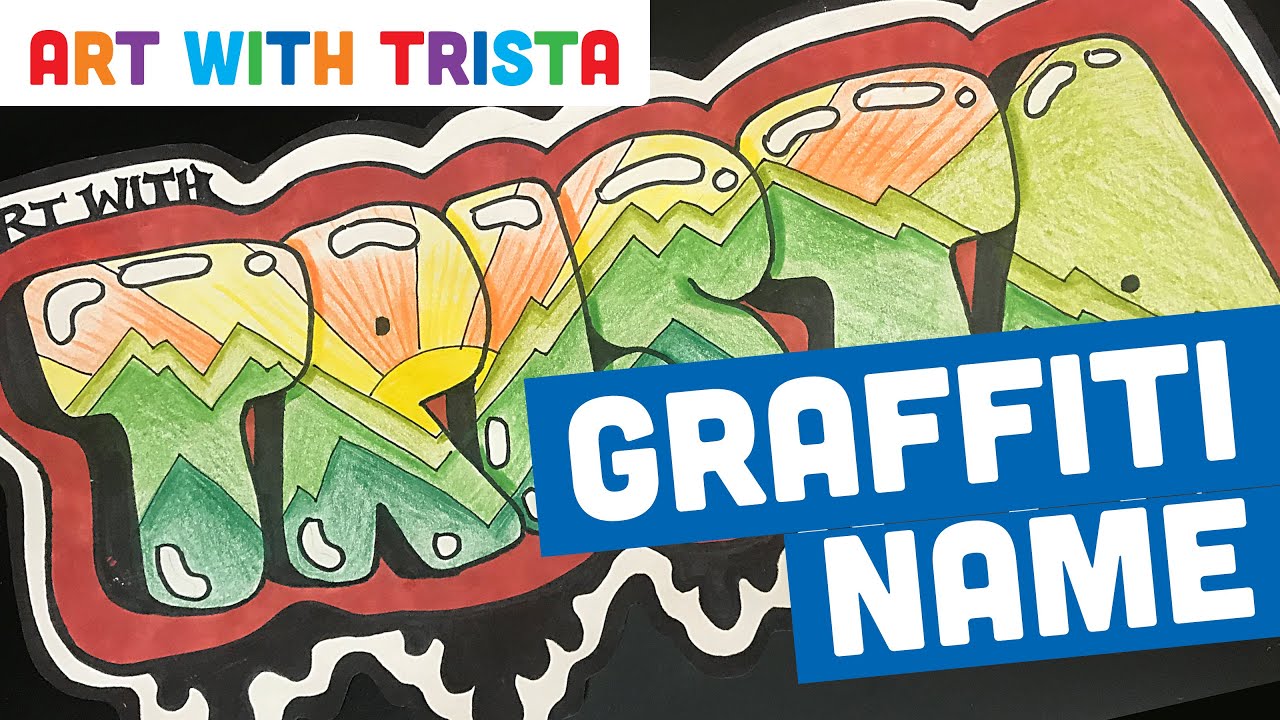 Detail Graffiti Name Art Nomer 36