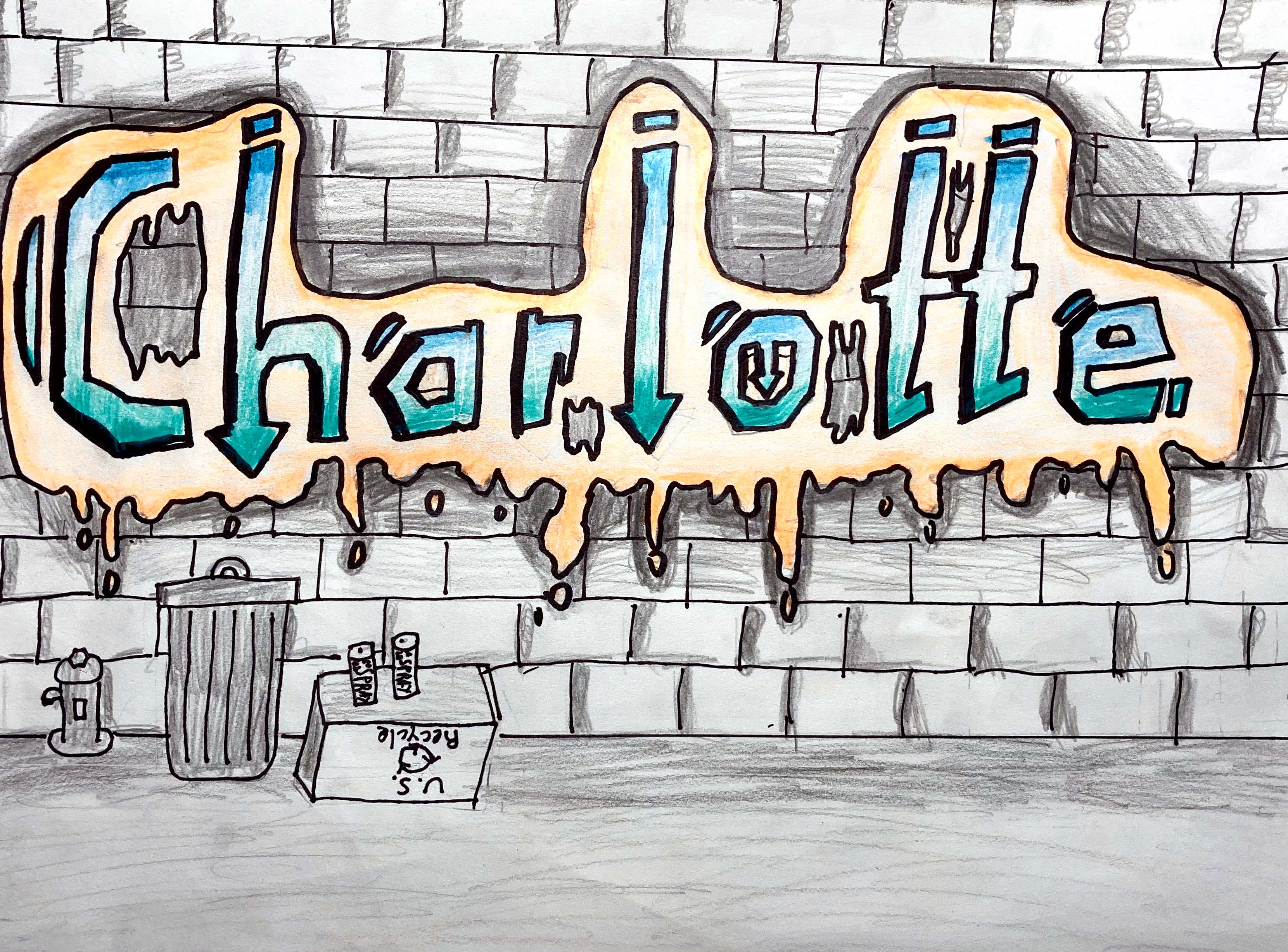 Detail Graffiti Name Art Nomer 7