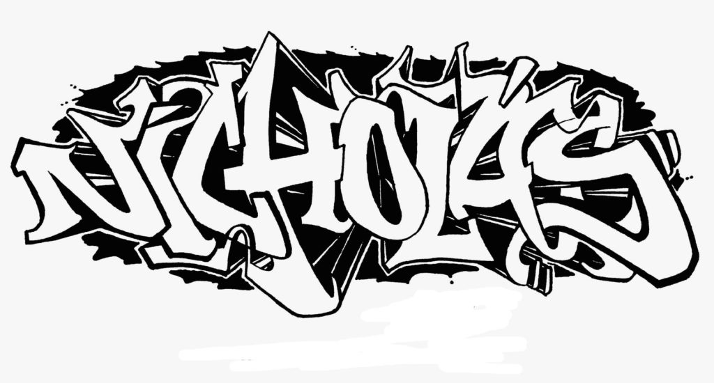 Detail Graffiti Name Colour Nomer 26