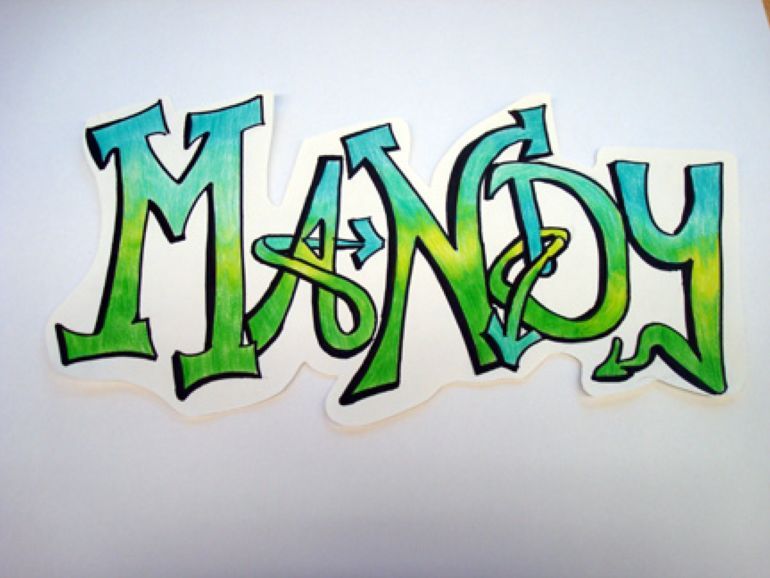 Detail Graffiti Name Colour Nomer 6