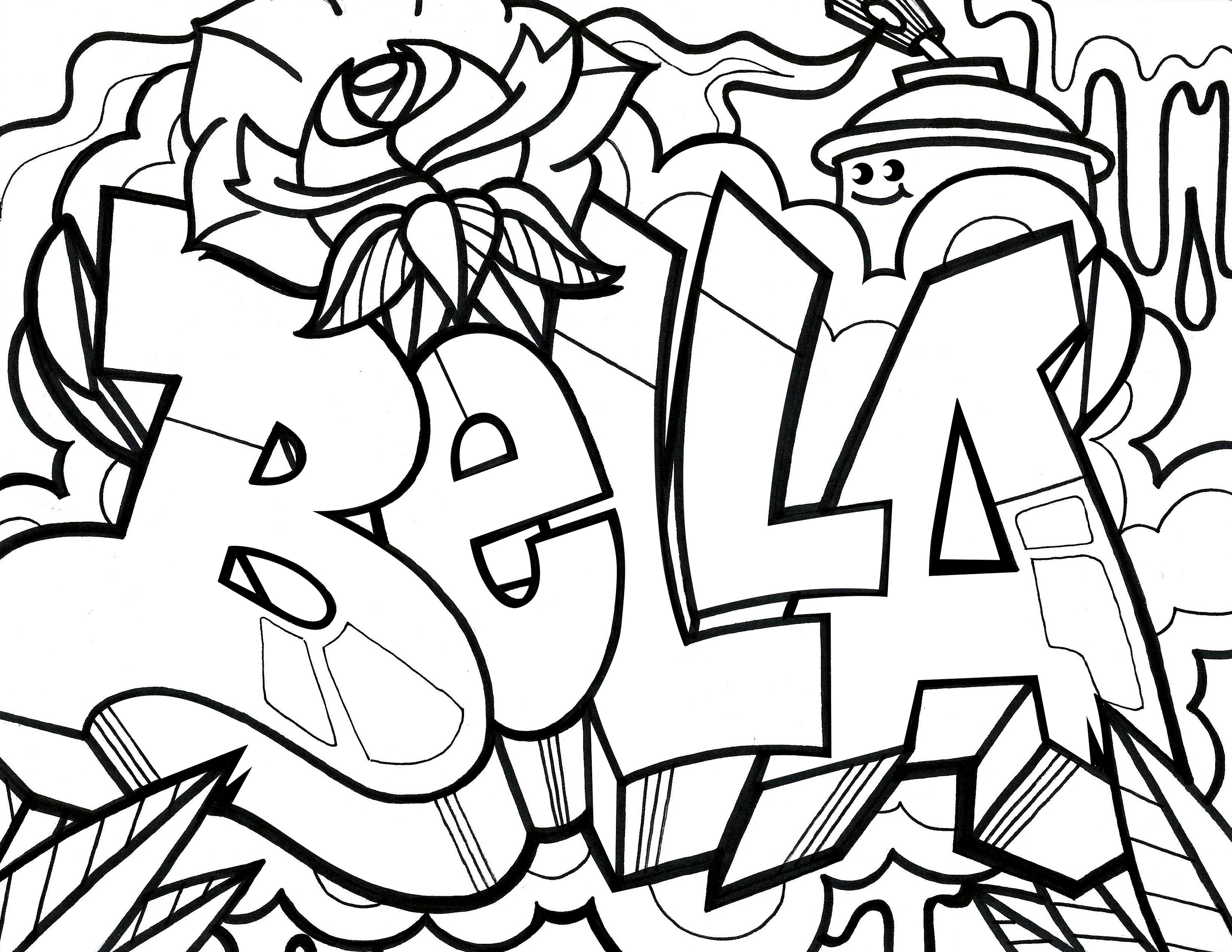 Detail Graffiti Name Com Nomer 51