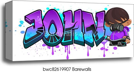 Detail Graffiti Name Com Nomer 53