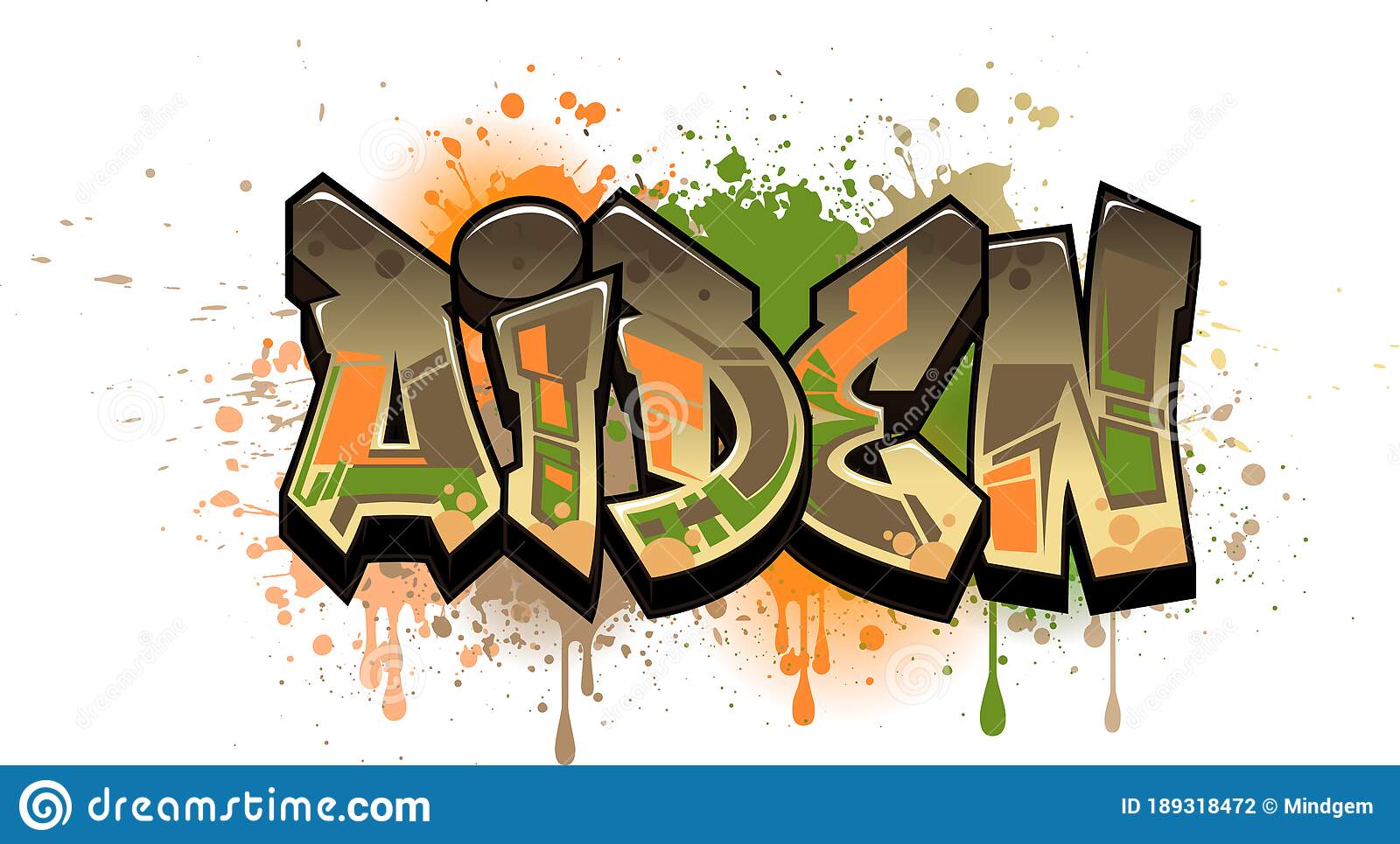 Graffiti Name Eagle Alphabet - KibrisPDR