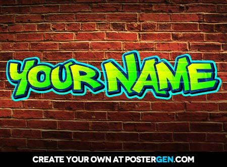 Graffiti Name Maker Free - KibrisPDR