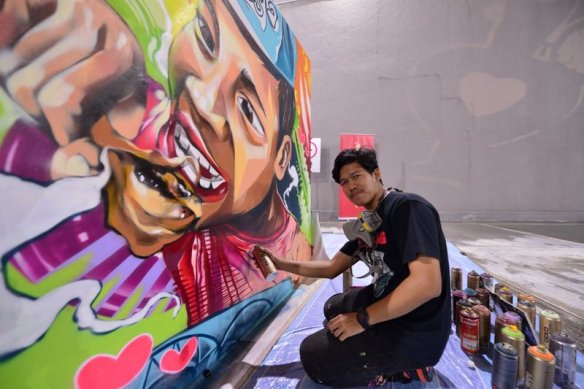 Detail Graffiti Name Nando Nomer 10