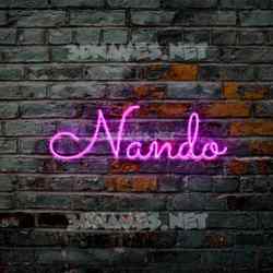 Detail Graffiti Name Nando Nomer 3
