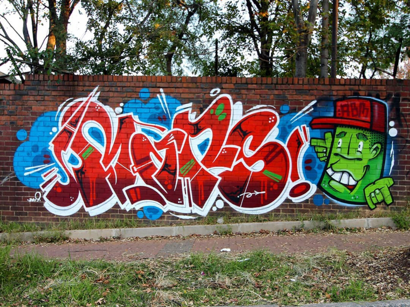 Detail Graffiti Name Nando Nomer 18
