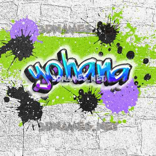 Graffiti Name Yohana - KibrisPDR