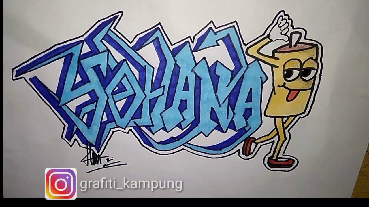 Detail Graffiti Name Yohana Nomer 9