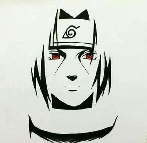 Graffiti Naruto Simpel - KibrisPDR