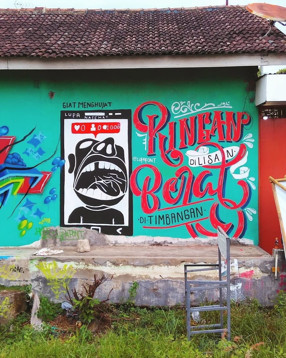 Detail Graffiti Nasehat Nomer 3