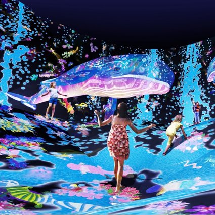 Detail Graffiti Nature Lost Immersed And Reborn Teamlab Nomer 18