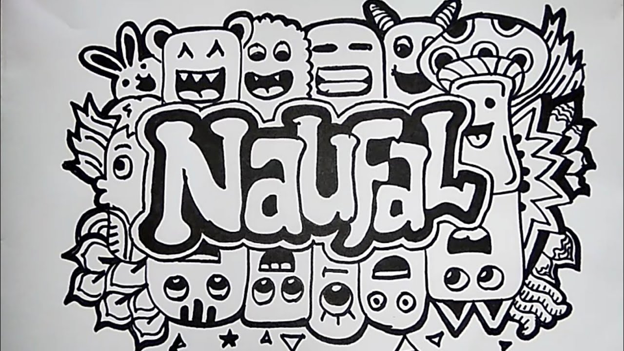 Detail Graffiti Naufal Nomer 2