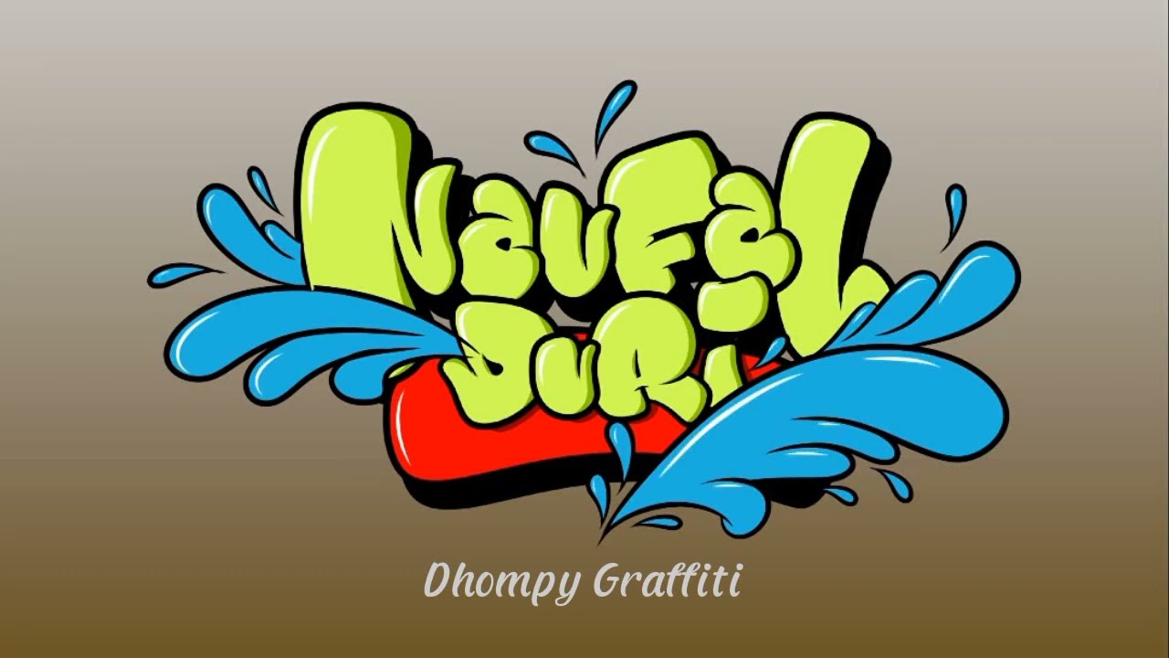 Detail Graffiti Naufal Nomer 5