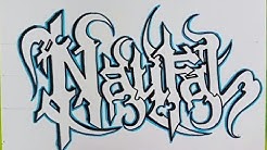 Detail Graffiti Naufal Yang Keren Nomer 6