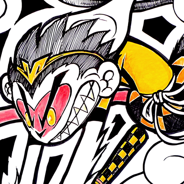 Detail Graffiti Navs Nomer 32