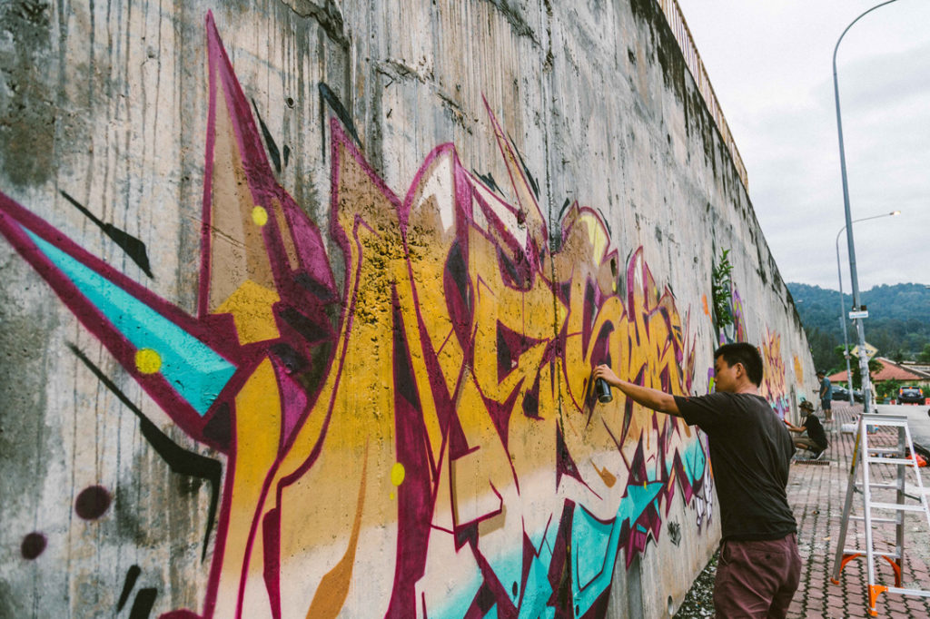 Detail Graffiti Negara Malaysia Nomer 27