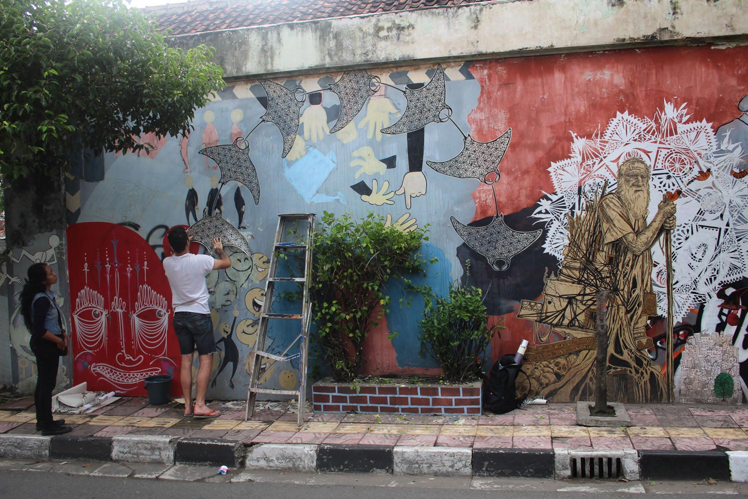 Detail Graffiti Neighboorhood Yogjakarta Nomer 24