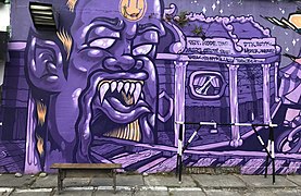 Detail Graffiti Neighboorhood Yogjakarta Nomer 30