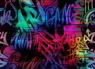 Detail Graffiti Neon Nomer 32