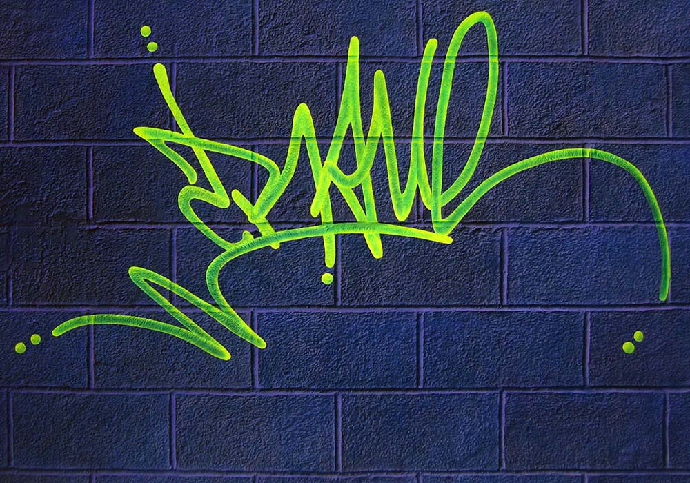 Detail Graffiti Neon Nomer 37