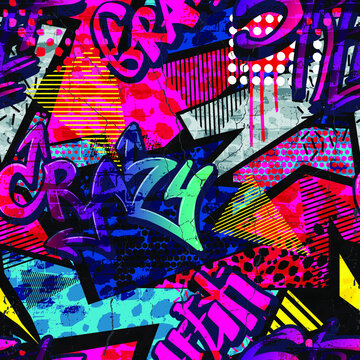 Detail Graffiti Neon Colours Nomer 14