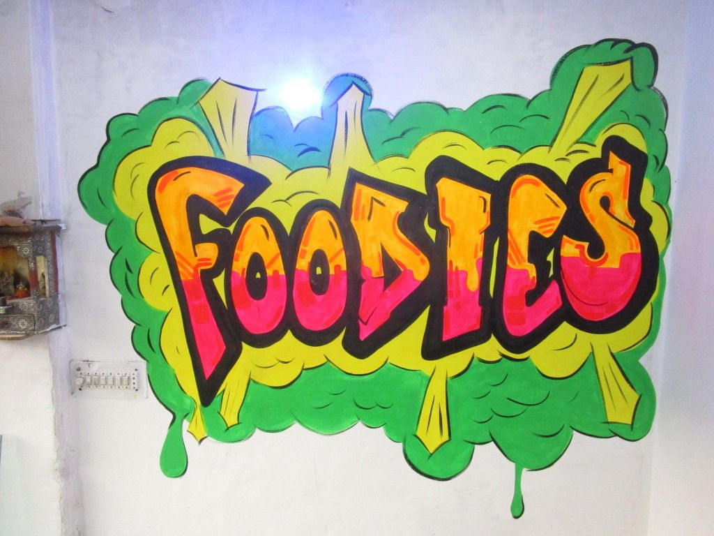 Detail Graffiti Neon Colours Nomer 17