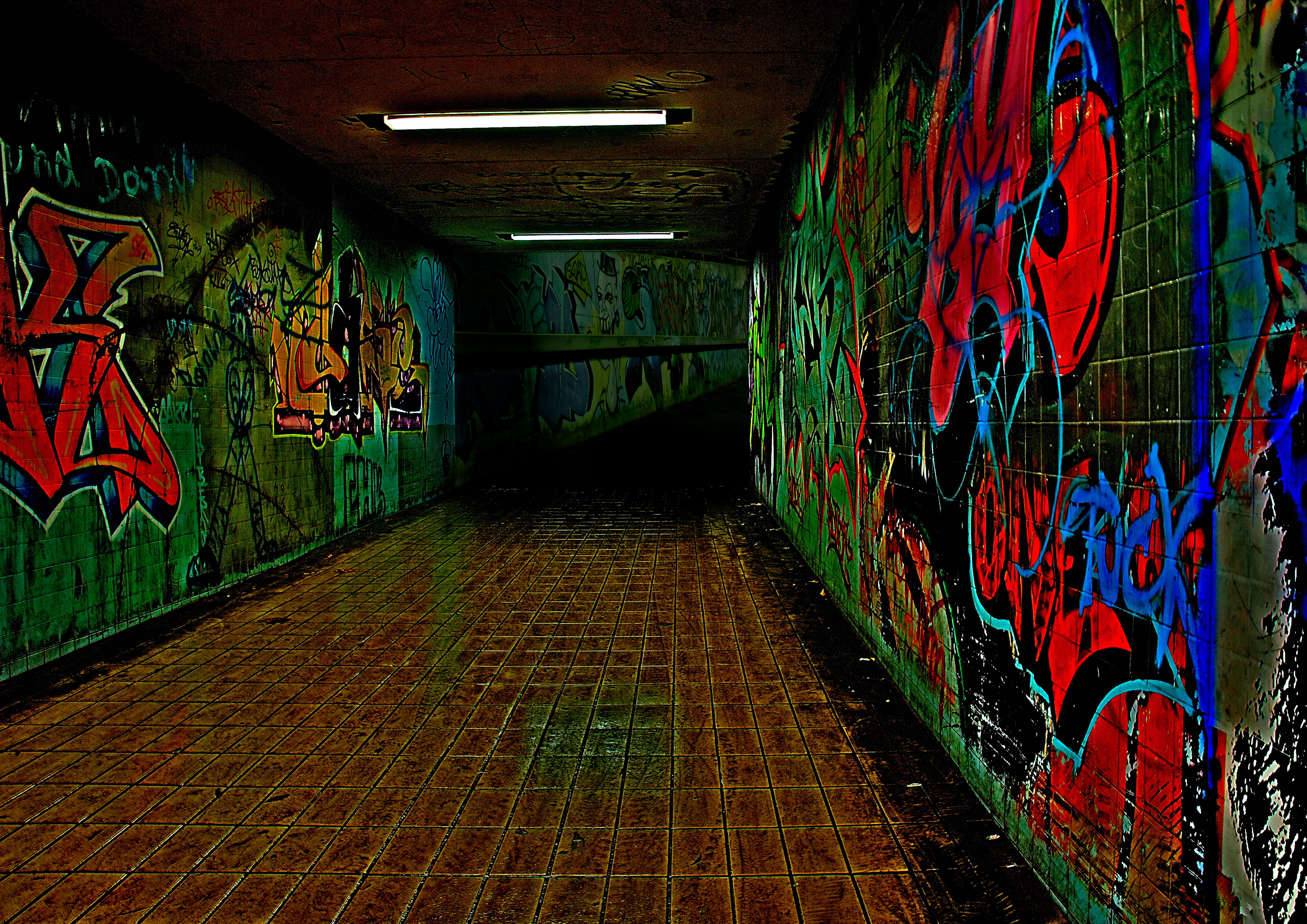 Detail Graffiti Neon Colours Nomer 20