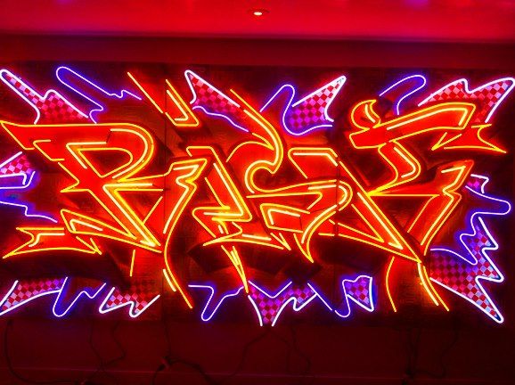 Download Graffiti Neon Sign Nomer 40