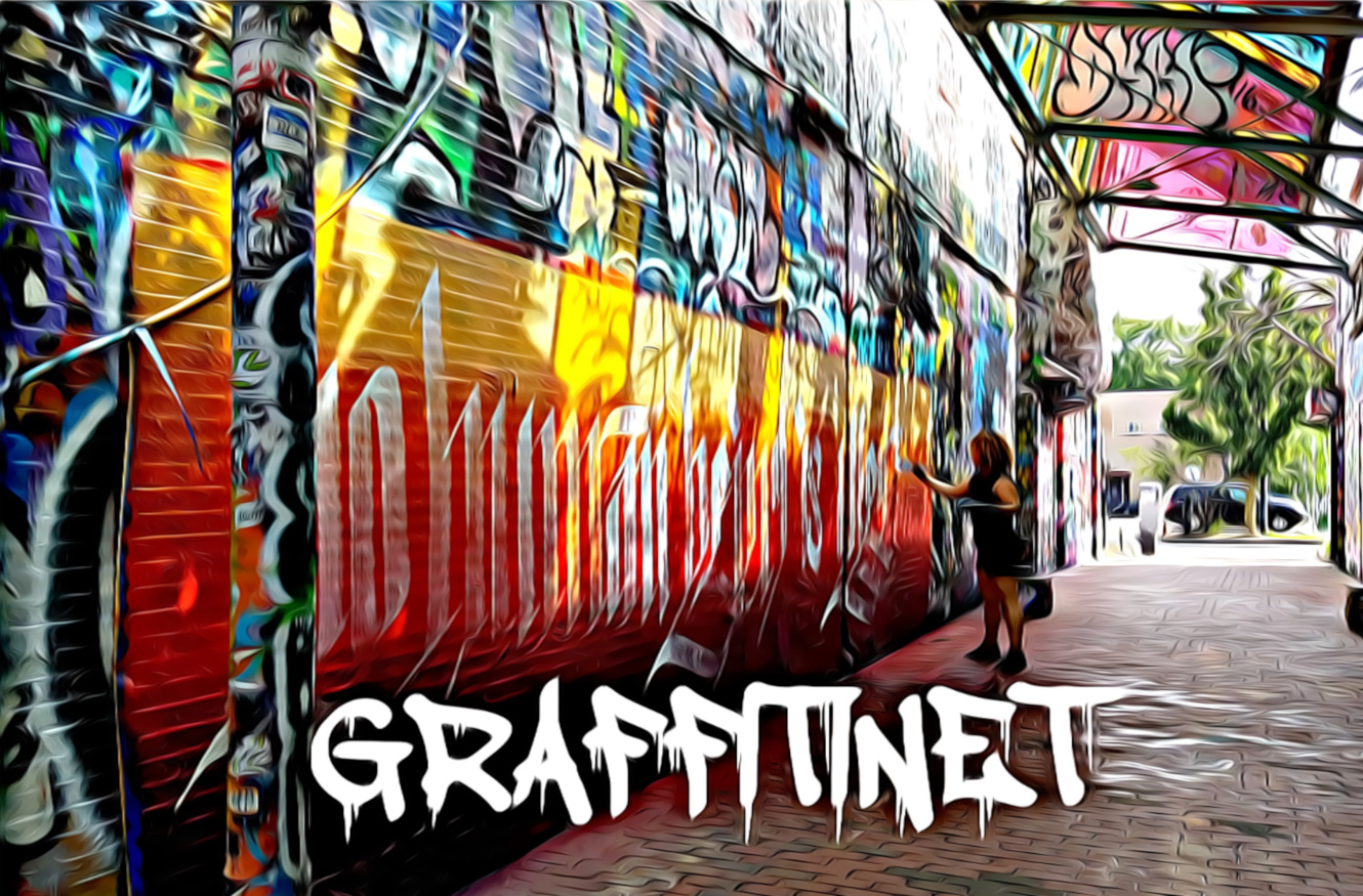Detail Graffiti Net Nomer 7