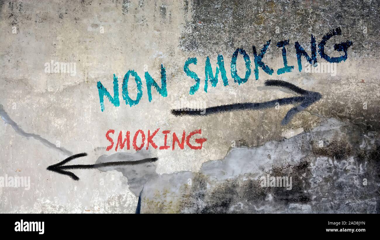 Detail Graffiti No Smoking Nomer 11