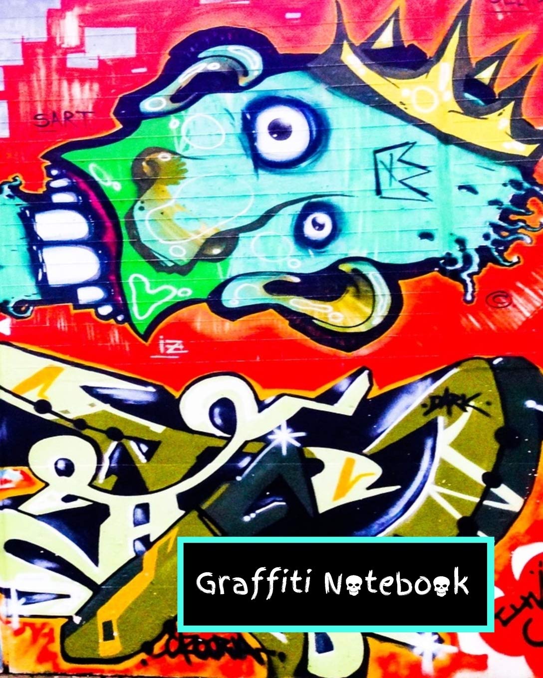 Detail Graffiti Notebook Nomer 2