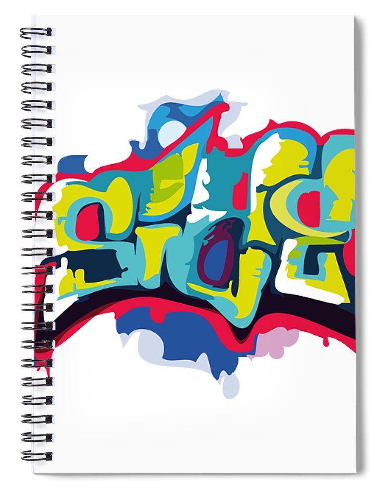 Detail Graffiti Notebook Nomer 22