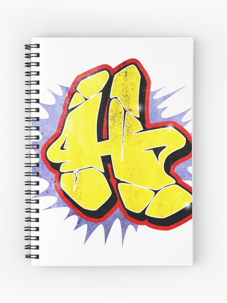 Detail Graffiti Notebook Nomer 29
