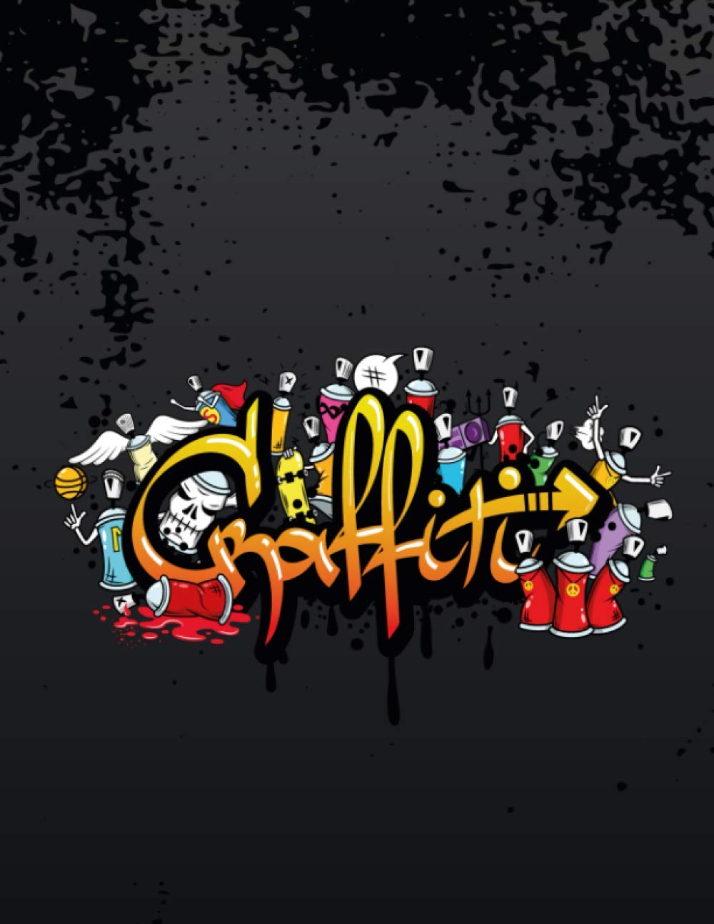 Detail Graffiti Notebook Nomer 33