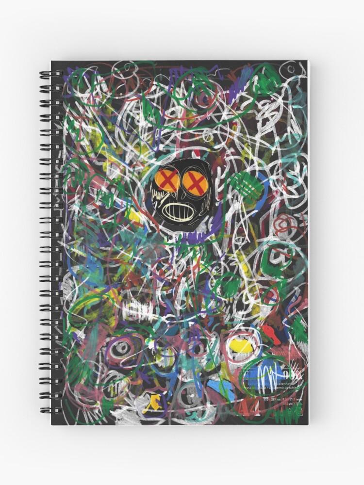 Detail Graffiti Notebook Nomer 44
