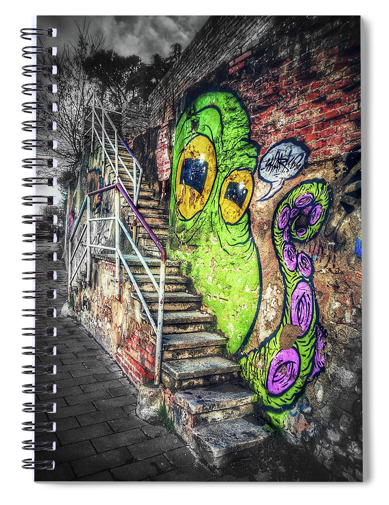 Detail Graffiti Notebook Nomer 47